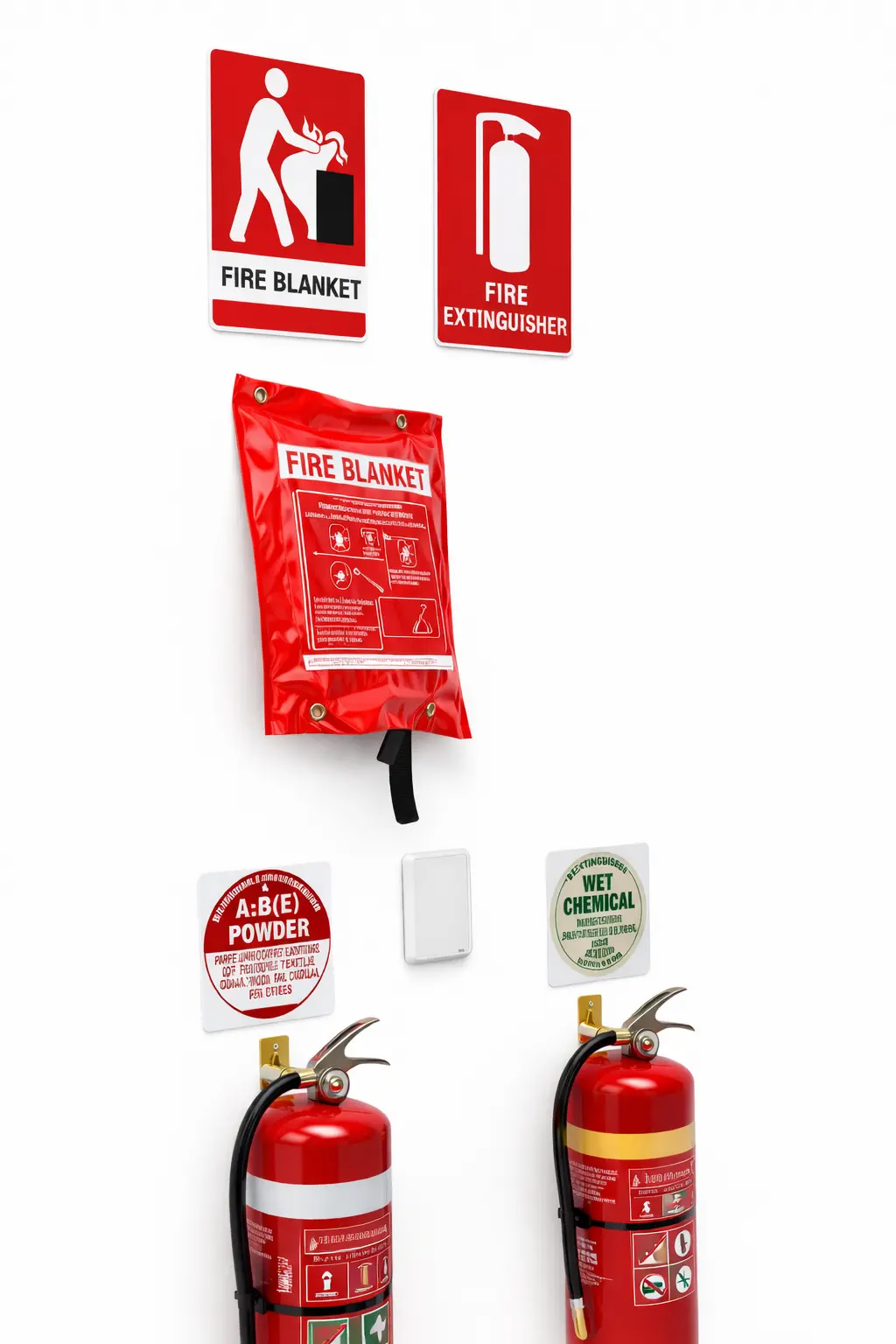 Portable fire extinguishers